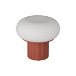 , Mozzi Able portable table lamp, terracotta, Red