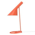 Schreibtischlampen, AJ Tischleuchte, leuchtendes Orange, Orange