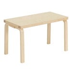 Benches, Aalto bench 153B, solid seat, birch, Natural
