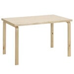 Artek Aalto table 81B, wild birch