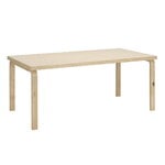 Artek Aalto table 83, wild birch