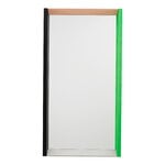 Väggspeglar, Colour Frame spegel, medium, grön - rosa, Flerfärgad