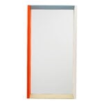 Wandspiegel, Colour Frame Spiegel, mittel, Blau - Orange, Mehrfarbig