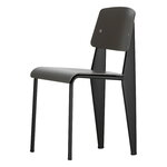 Ruokapöydän tuolit, Standard SP tuoli, deep black - basalt, Musta