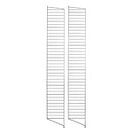 String Furniture String floor panel 200 x 30 cm, 2 pack, black