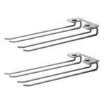 String Furniture String hanger rack 30 cm, 2-pack, grey
