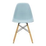 Dining chairs, Eames DSW chair, ice grey - maple, Light blue