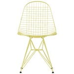 Dining chairs, Wire Chair DKR, citron, Yellow