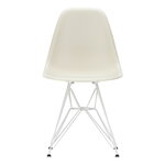 Eames DSR chair, pebble - white