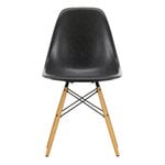 Dining chairs, Eames DSW Fiberglass Chair, elephant hide grey - maple, Gray