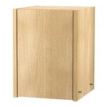 Wall shelves, String tiny cabinet, 28 x 30 x 38 cm, oak, Natural