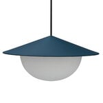 Pendant lamps, Alley pendant, integrated LED, large, dark blue, Blue
