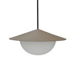 Pendant lamps, Alley pendant, integrated LED, small, mud grey, Gray