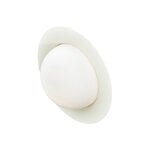 , Alley  wall lamp, small, egg white, White