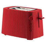 Alessi Plissé toaster, red