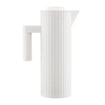 Thermos jugs, Plissé thermo insulated jug, white, White