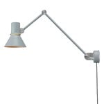 , Type 80 W3 wall lamp with cable, grey mist, Grey