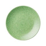 Plates, 24h Avec plate 20 cm, grass green, Green