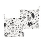 Moomin Arabia Set di presine Moomin, 2 pz., bianco naturale