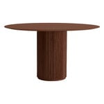 Palais Royal dining table, 130 cm, teak stained oak