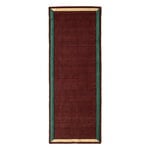 Wool rugs, Framed AP14 wool rug, 90 x 240 cm, plum, Brown