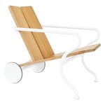 Oona deck chair, white
