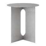 Side & end tables, Androgyne side table, 40 cm, steel, Gray