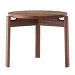 Coffee tables, Passage lounge table, 50 cm, walnut, Brown