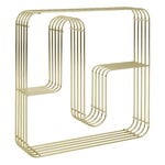 AYTM Curva Square display shelf, gold