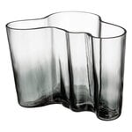 Vaser, Aalto vas 140 mm, klar - mörkgrå, begränsad upplaga, Grå