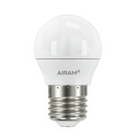 Light bulbs, LED Oiva decor bulb 4,9W E27 3000K 470 lm, White