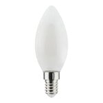 Light bulbs, LED Oiva candle bulb, 6,5W E14 3000K 806lm, White