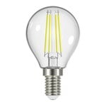 Lampadine, Lampadina compatta LED Oiva, 3,8W E14 3000K 470lm, trasparente, Trasparente