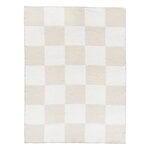 Decken, Ala Überwurf, 130 x 180 cm, Weiß - Sandbeige, Weiß