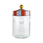 Circus glass jar, 1 L