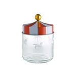 Circus glass jar, 0,75 L
