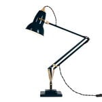 Desk lamps, Original 1227 Brass desk lamp, ink blue, Blue