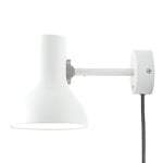 Wall lamps, Type 75 Mini wall light with cable, alpine white, White