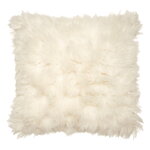 Decorative cushions, Villatalja floor cushion, 70 x 70 cm, natural white, White