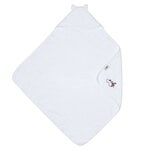 Asciugamani per bambini, Asciugamano con cappuccio Moomin, Troll Mumin, Bianco