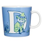 Cups & mugs, Moomin mug 0,4 L, ABC, D, Light blue