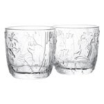 Gläser und Tassen, Mumin Trinkglas, 280 ml, klar, 2 Stück, Transparent