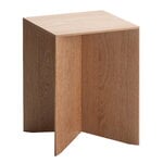 Sohvapöydät, Paperwood sivupöytä, tammi, Luonnonvärinen