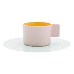 SB coffee cup and saucer, 170 ml, light pink