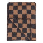 Blankets, Arkiivi throw, 130 x 180 cm, brown - black, Black