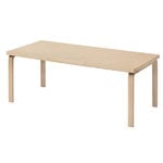 Aalto extendable table 97, birch
