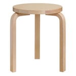 Stools, Aalto stool 60, birch, Natural