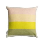 Decorative cushions, Åsmund Bold cushion, 50 x 50 cm, yellow - blue, Multicolour