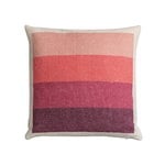Røros Tweed Åsmund Bold cushion, 50 x 50 cm, pink - green