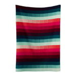 Blankets, Åsmund Gradient throw, 200 x 135 cm, red - turquoise, Multicolour